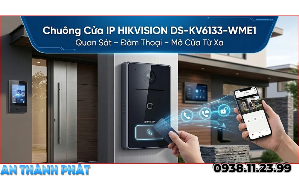 Chuông Cửa IP HIKVISION DS-KV6133-WME1