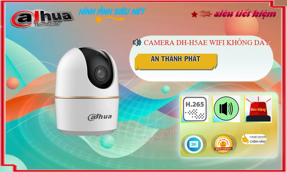 DH-H5AE Camera Wifi Dahua 5MP