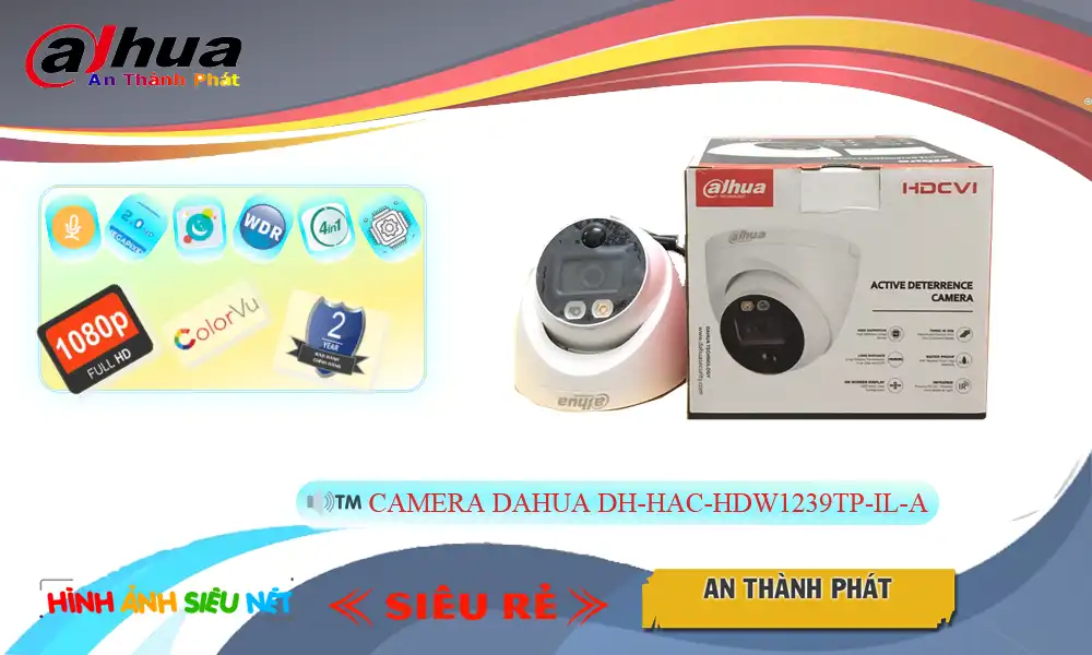 Camera DH-HAC-HDW1239TP-IL-A  Dahua Giá rẻ