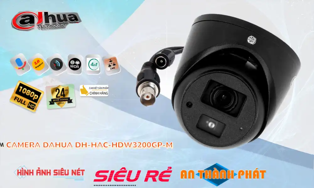 Camera  Dahua DH-HAC-HDW3200GP-M