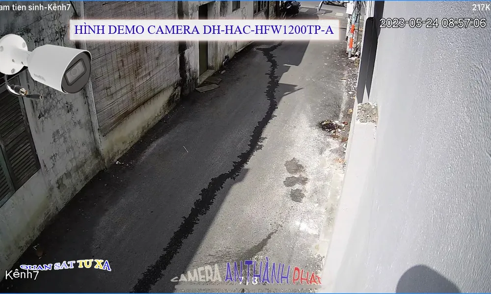 Camera Ngoài Trời Ghi Âm DH-HAC-HFW1200TP-A