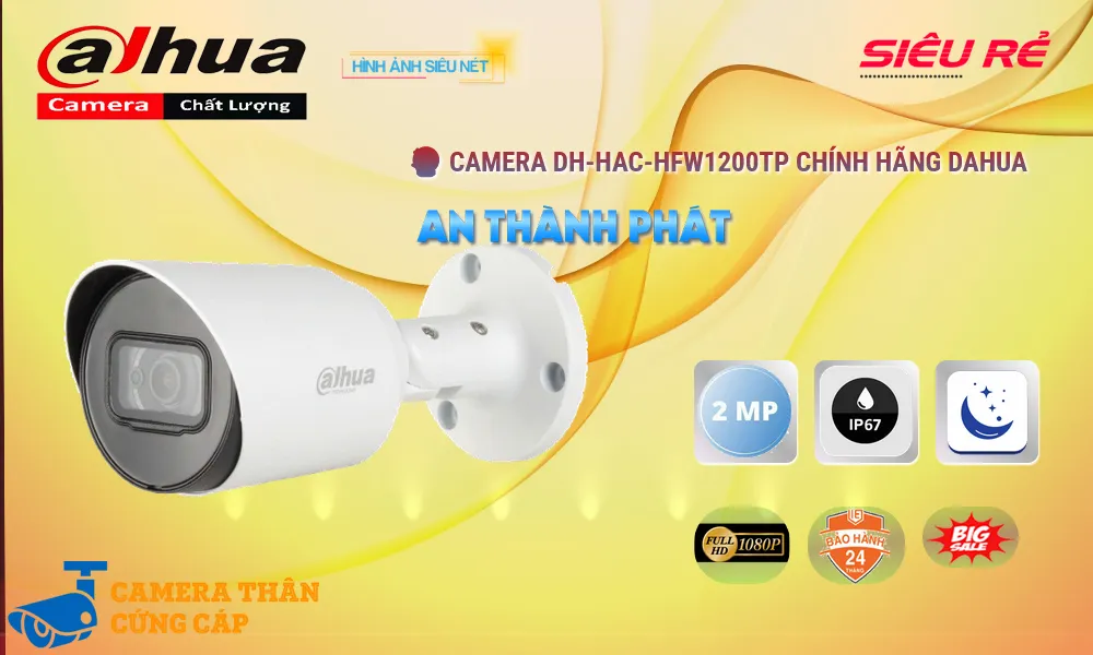 Camera DH-HAC-HFW1200TP Giá Rẻ