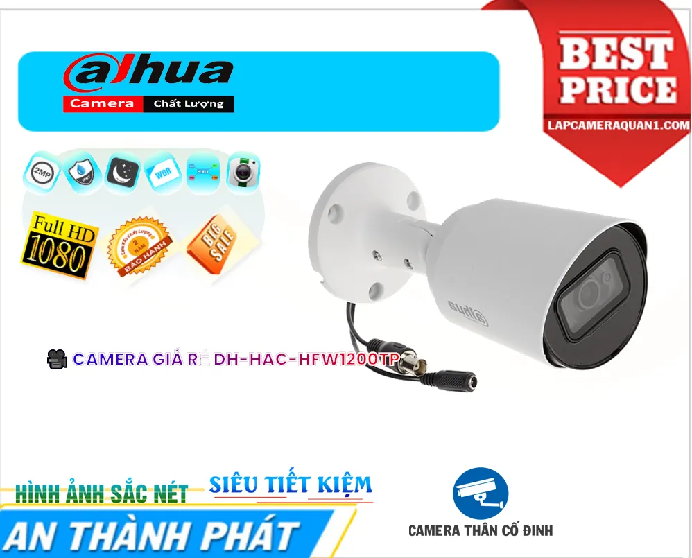 Camera DH-HAC-HFW1200TP Giá Rẻ