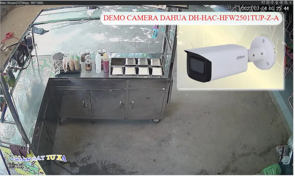 DH-HAC-HFW2501TUP-Z-A  Camera Ngoài Trời Ghi Âm 5MP