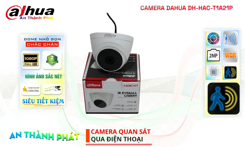 Camera An Ninh Dahua DH-HAC-T1A21P Chức Năng Cao Cấp