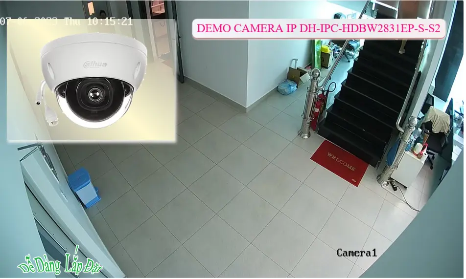 DH-IPC-HDBW2831EP-S-S2 Camera IP Dahua 4K