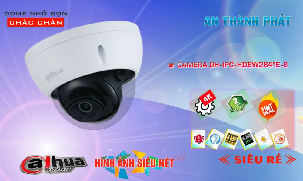 Camera Dahua DH-IPC-HDBW2841E-S Camera Dahua DH-IPC-HDBW2841E-S