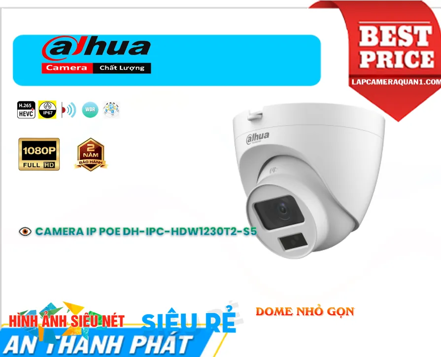 Dahua DH-IPC-HDW1230T2-S5 Giá tốt 👉