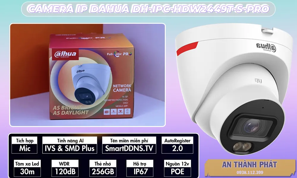 /DH-IPC-HDW2449T-S-PRO hình ảnh sắc net chất lượng 