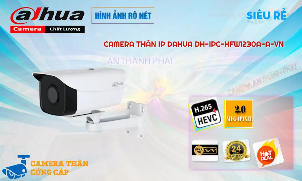 Camera IP POE Dahua DH-IPC-HFW1230A-A-VN 1080P