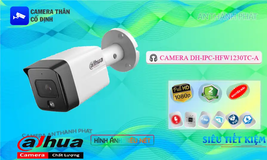 Camera Dahua DH-IPC-HFW1230TC-A
