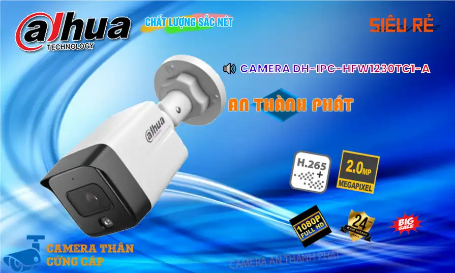 Camera Dahua DH-IPC-HFW1230TC1-A