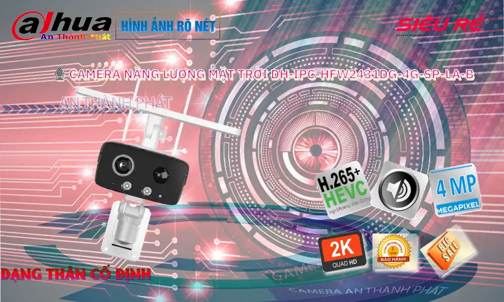 DH-IPC-HFW2431DG-4G-SP-LA-B Camera An Ninh Công Nghệ Mới