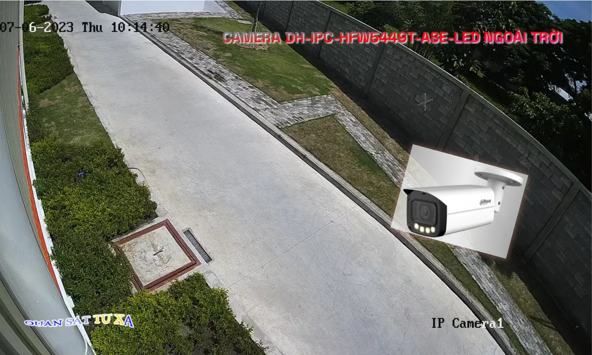 DH-IPC-HFW5449T-ASE-LED Camera IP Ngoài Trời Full Color