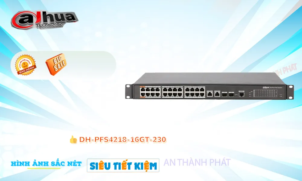 Hãng Dahua  Switch chia mạng  DH-PFS4226-24ET-240