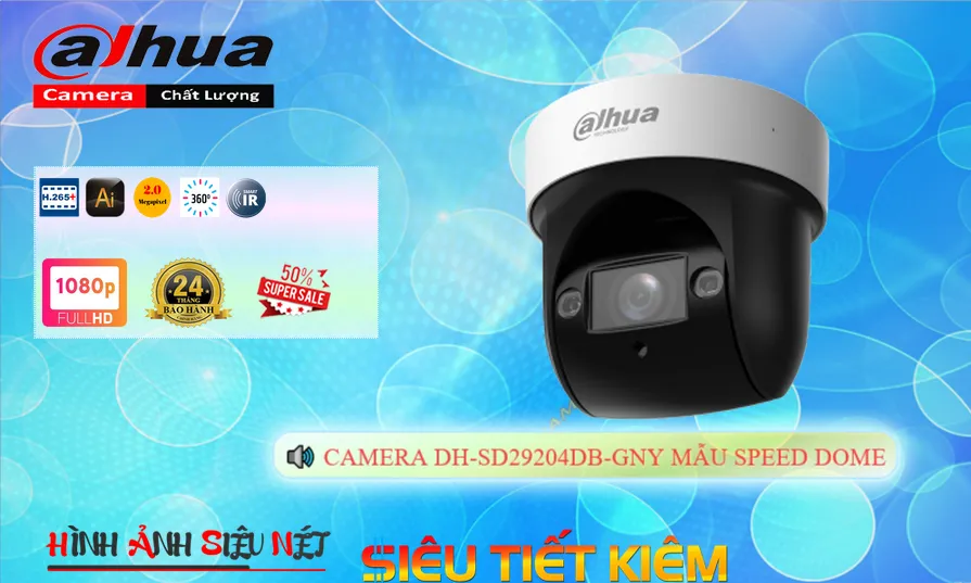 DH-SD29204DB-GNY Camera Speed Dome 1080P