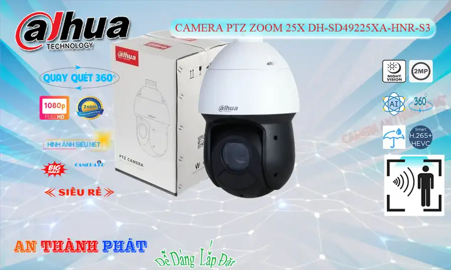 Camera DH-SD49225XA-HNR-S3  Dahua