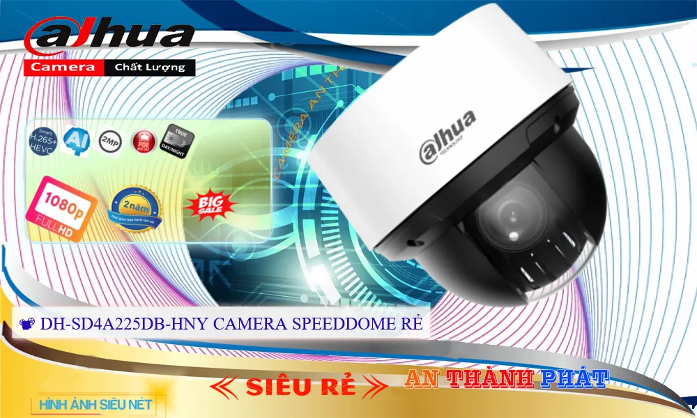 Camera IP Dahua Xoay Zoom DH-SD4A225DB-HNY
