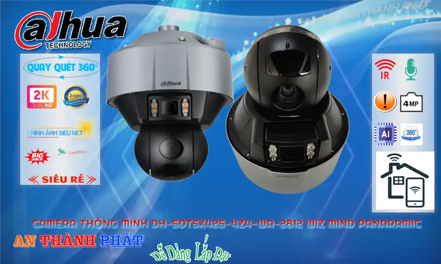 Camera  Dahua Giá rẻ DH-SDT5X425-4Z4-WA-2812