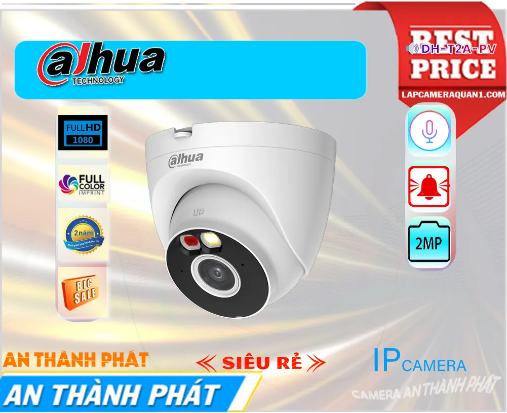 Camera DH-T2A-PV Chức Năng Cao Cấp