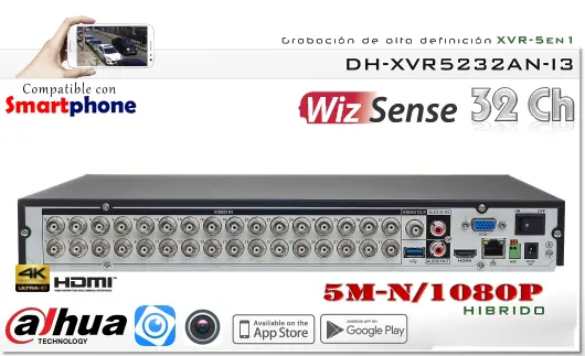 DH-XVR5232AN-5M-I3 Đầu Ghi Hình Giá rẻ ➤ DH-XVR5232AN-5M-I3 Đầu Ghi Hình Giá rẻ ➤
