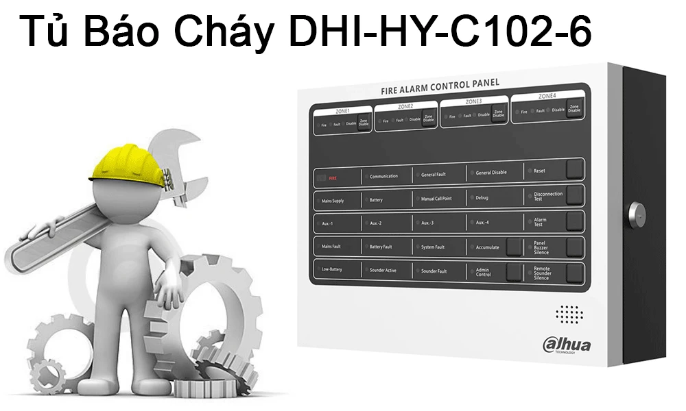 giới thiệu tủ báo cháy DHI-HY-C102-6