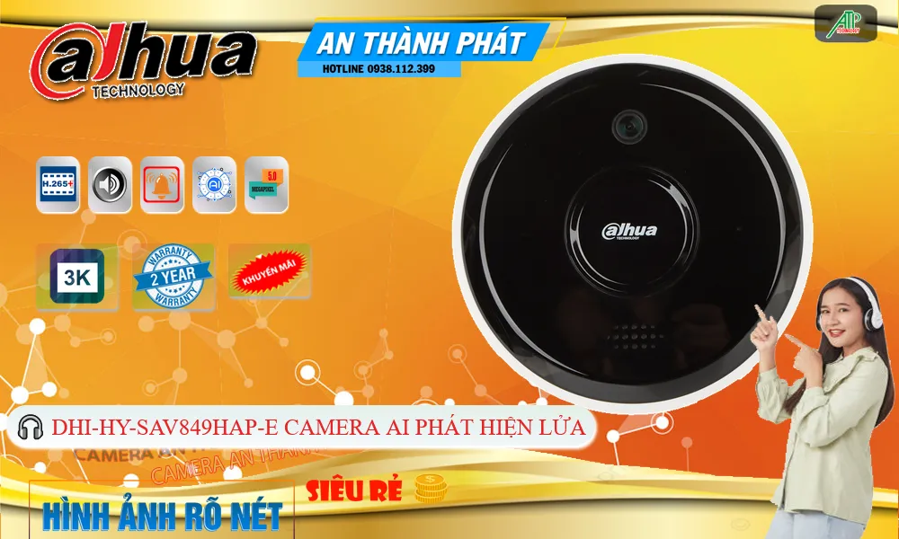 Camera IP Cảm Biến Nhiệt Dahua DHI-HY-SAV849HAP-E