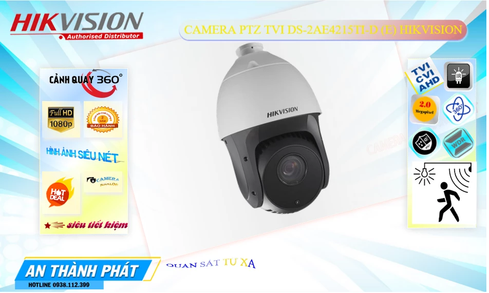 DS-2AE4215TI-D(E) Camera  Hikvision Tiết Kiệm