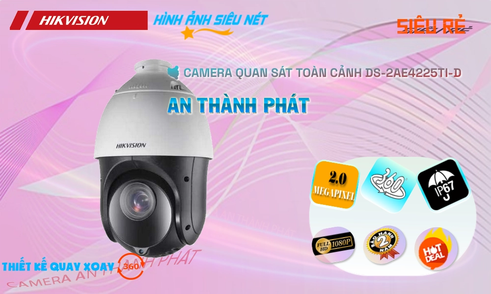 Camera DS-2AE4225TI-D Giá Rẻ Chất lượng Cao