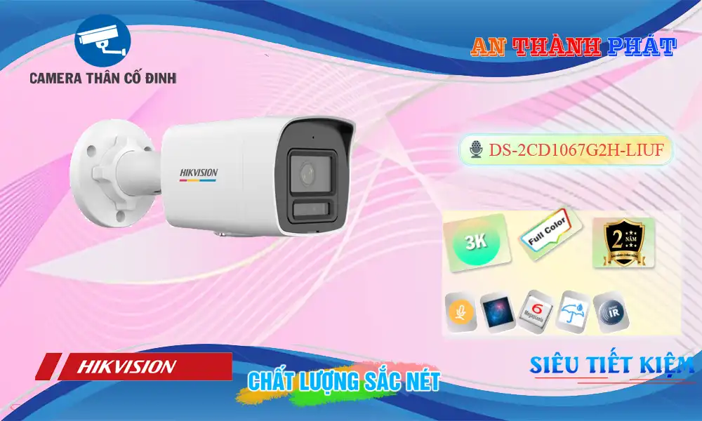 Camera Hikvision DS-2CD1067G2H-LIUF Camera Hikvision DS-2CD1067G2H-LIUF