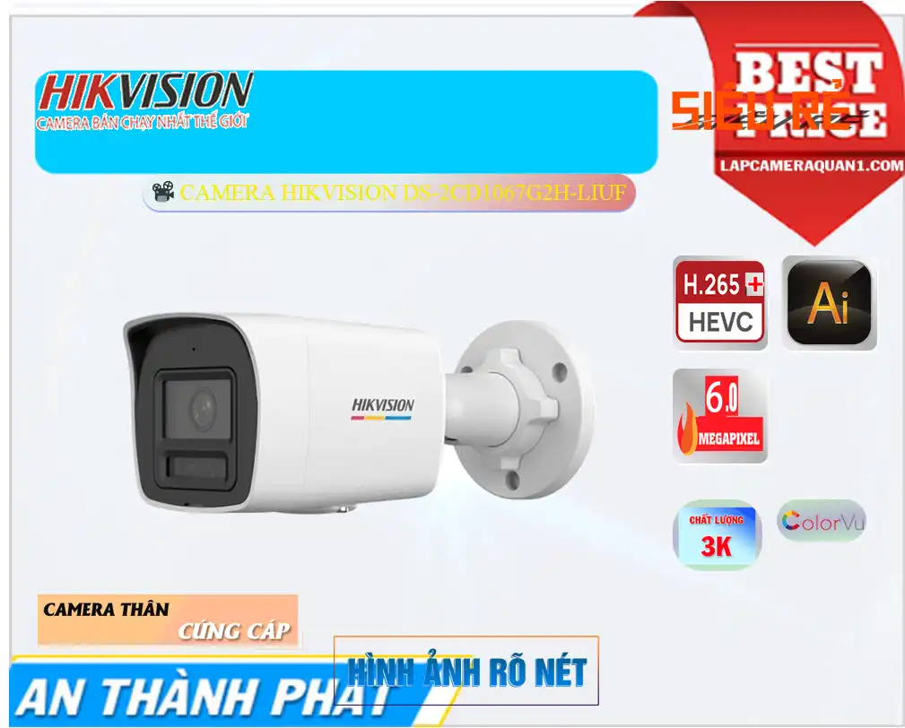 Camera Hikvision DS-2CD1067G2H-LIUF Camera Hikvision DS-2CD1067G2H-LIUF