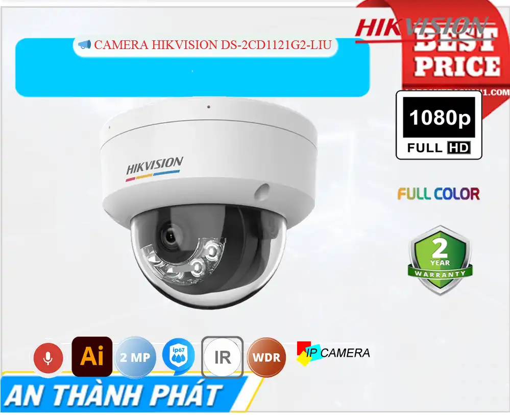 Camera Hikvision DS-2CD1121G2-LIU