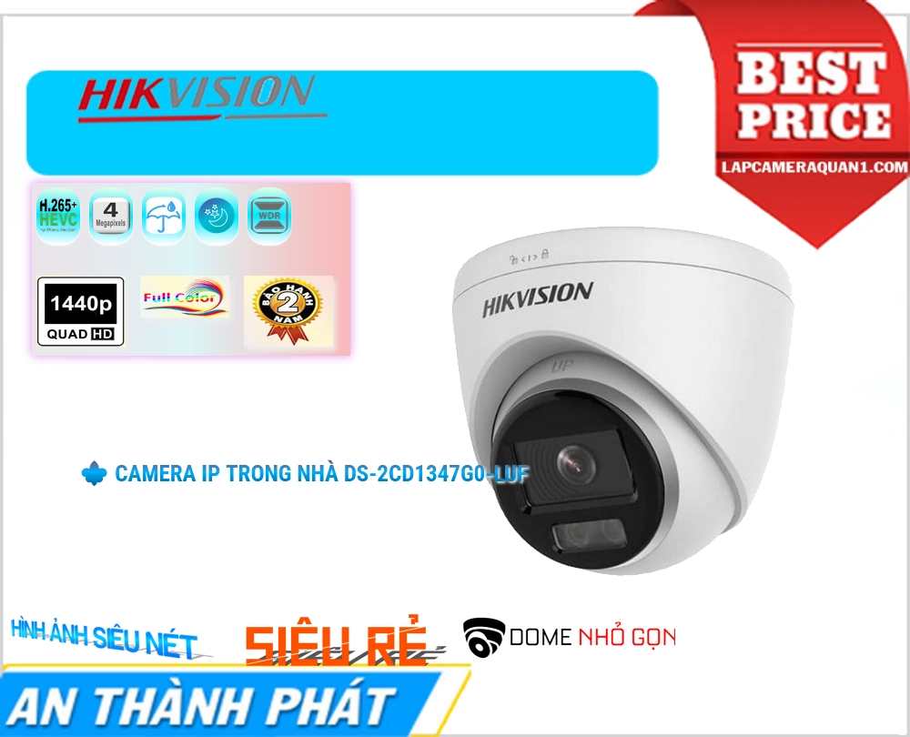 Camera Hikvision Chất Lượng DS-2CD1347G0-LUF