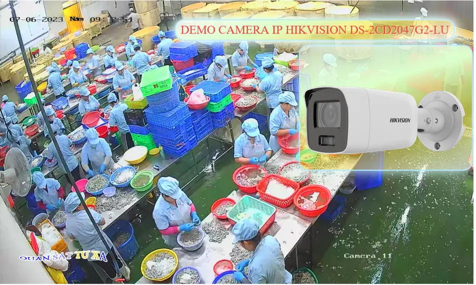 DS-2CD2047G2-LU Camera Ip Hikvision Full Color 40m