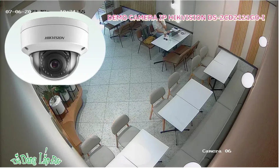  Loại Camera an ninh  Dùng Bộ Lắp đặt camera thông minh giá rẻ hikvision.