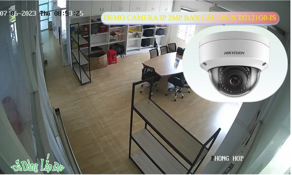Camera IP Hikvision DS-2CD2121G0-IS Full HD 1080P