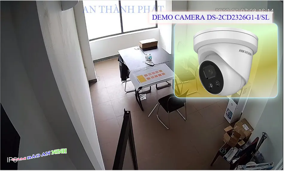 Camera IP Hikvision POE Báo Động DS-2CD2326G1-I/SL