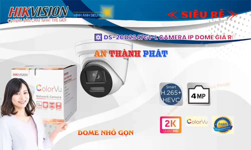 Camera DS-2CD2347G1-L  Hikvision Chất Lượng