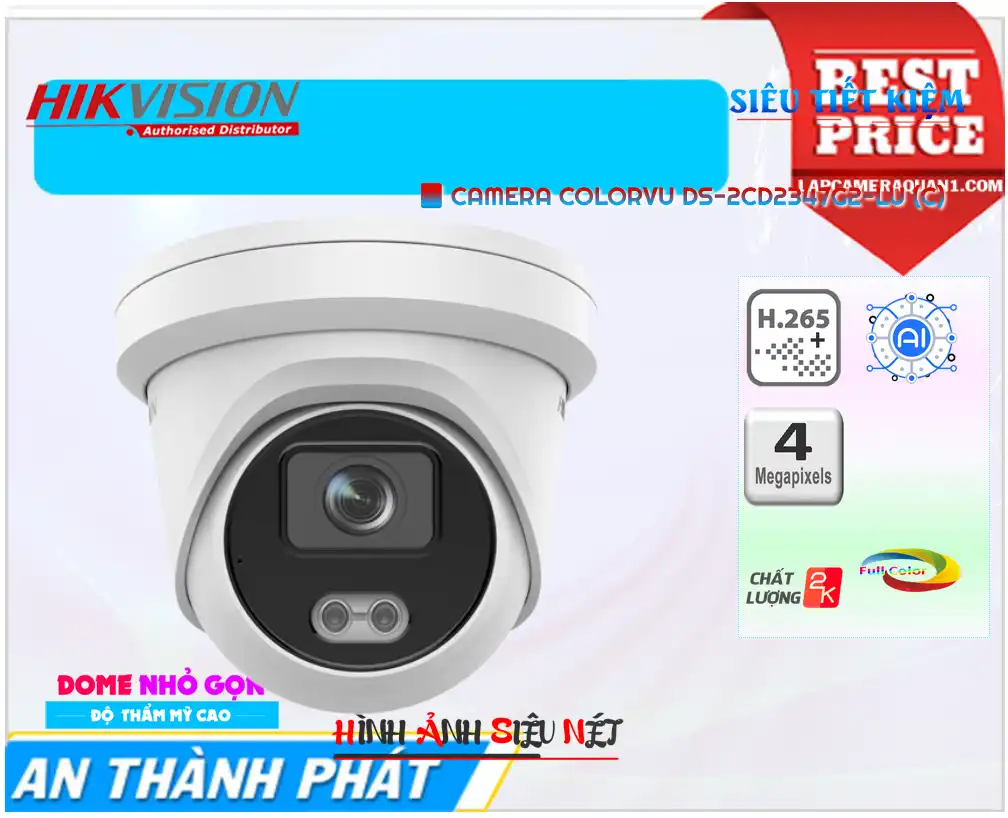 Camera Hikvision DS-2CD2347G2-LU (C)