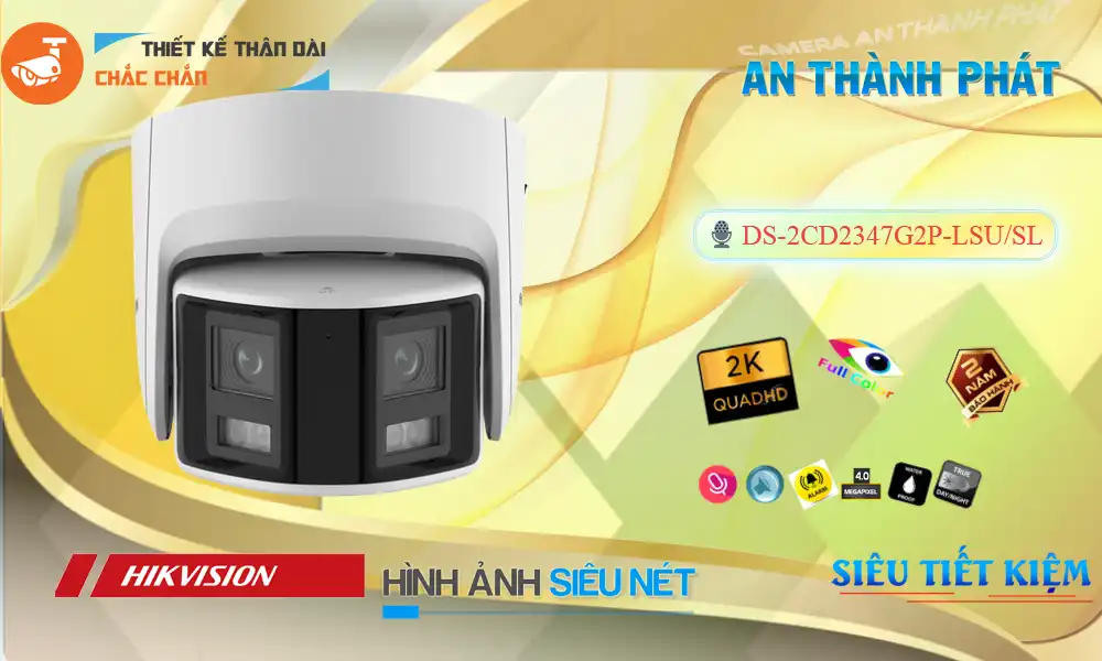 Camera Hikvision DS-2CD2347G2P-LSU/SL