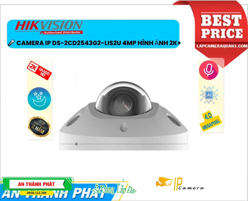 Camera DS-2CD2543G2-LIS2U
