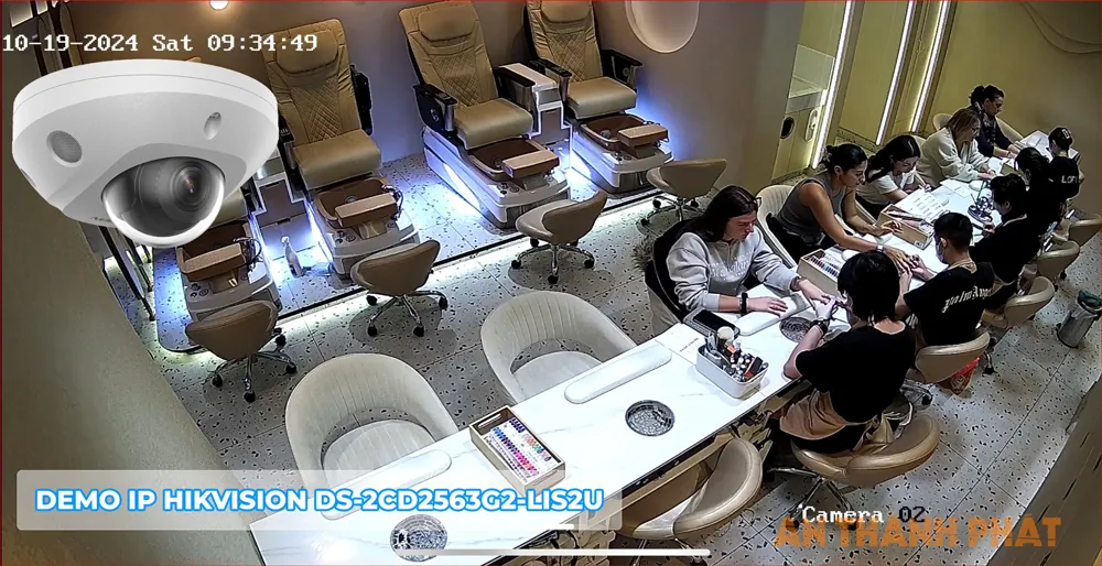 DS-2CD2563G2-LIS2U Camera Cấp Nguồ Qua Dây Mạng được Thiết kế Cảm biến chuyển động chống trộm Hikvision CAMERA IP HIKVISION DS-2CD2563G2-LIS2U 6MP hinh anh demo thuc te