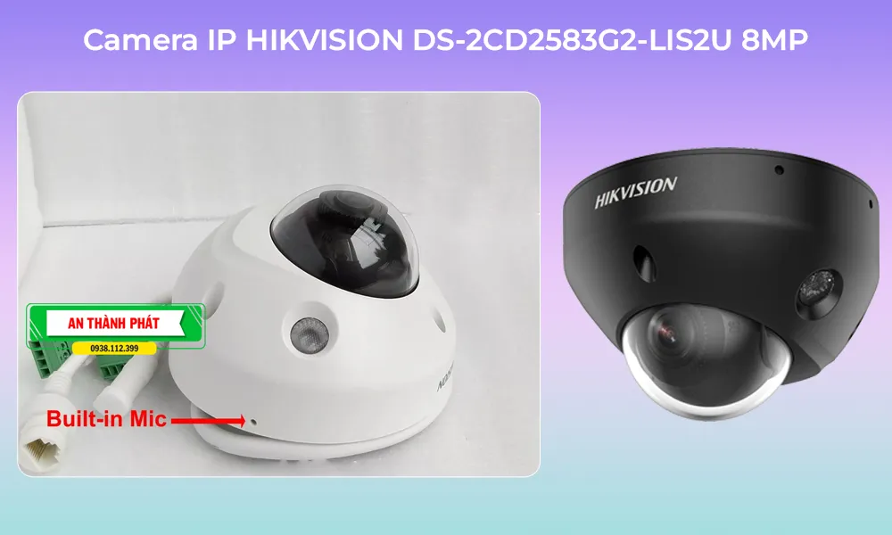 Camera IP HIKVISION DS-2CD2583G2-LIS2U 8MP