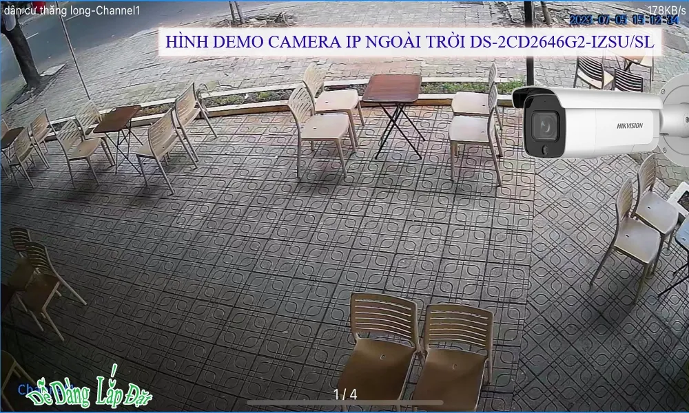 Camera DS-2CD2646G2-IZSU/SL Thương Hiệu Hikvision