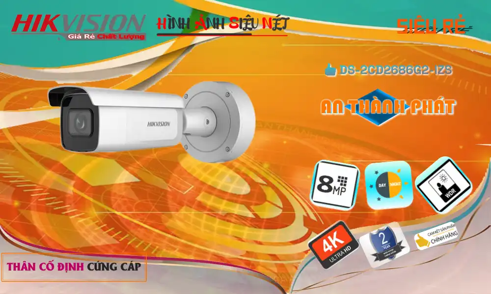 Camera Hikvision DS-2CD2686G2-IZS Camera Hikvision DS-2CD2686G2-IZS