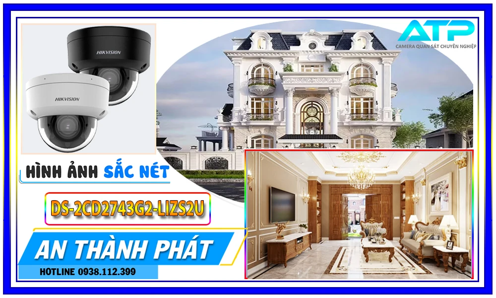 Camera Hikvision DS-2CD2743G2-LIZS2U 4.0MP Camera Hikvision DS-2CD2743G2-LIZS2U 4.0MP