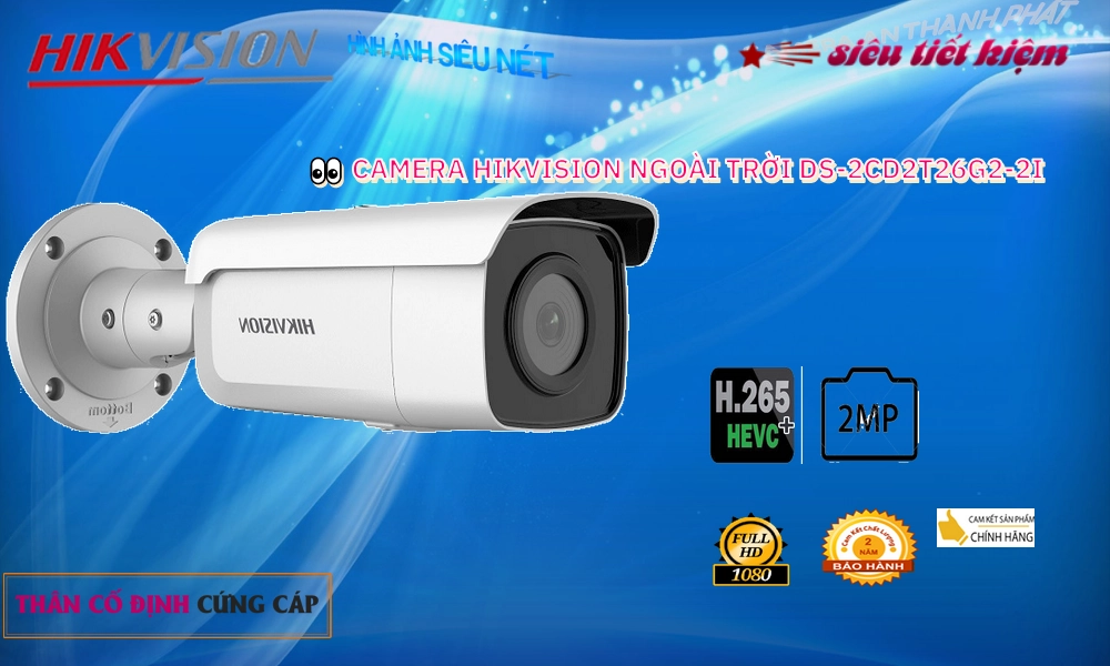 Camera DS-2CD2T26G2-2I Hikvision