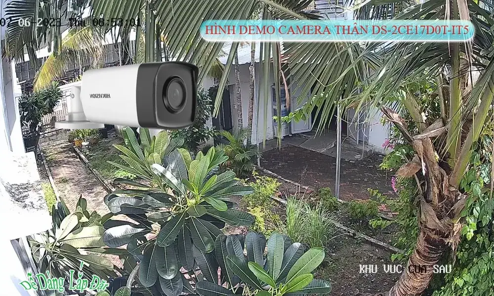  Loại Camera Giá re  Dùng Bộ Trọn Gói Camera Lắp Cho Công Trình hikvision