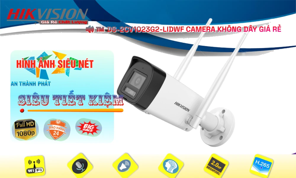 Camera Hikvision DS-2CV1023G2-LIDWF Giá rẻ Camera Hikvision DS-2CV1023G2-LIDWF Giá rẻ
