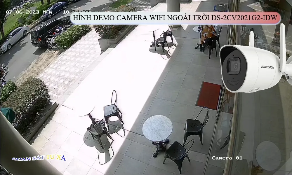 Camera DS-2CV2021G2-IDW Camera Thân CHắc Chắn